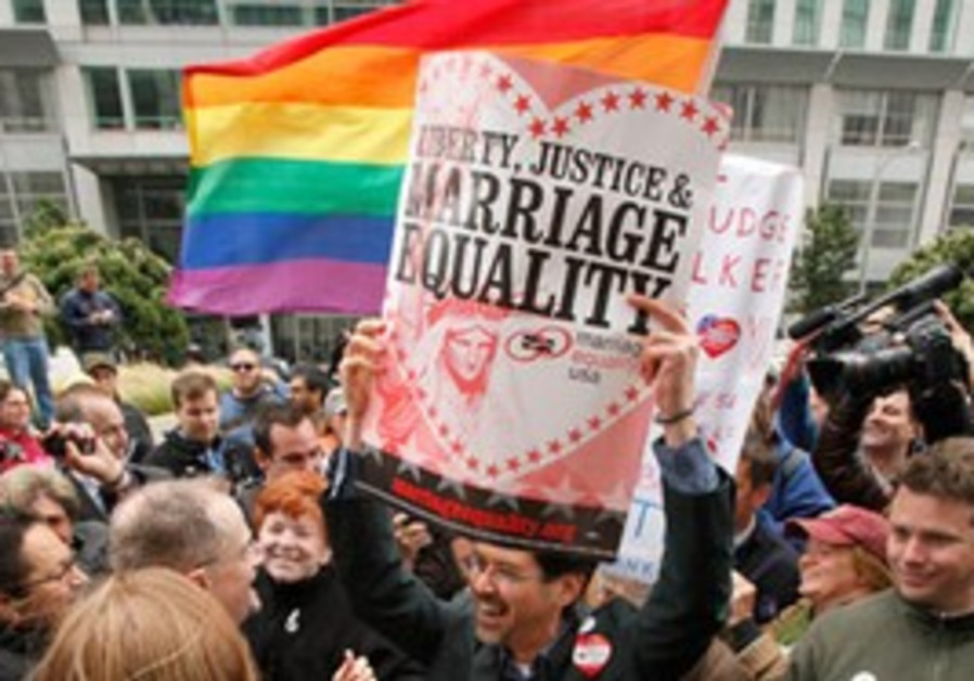 marriage protest pictures Gay