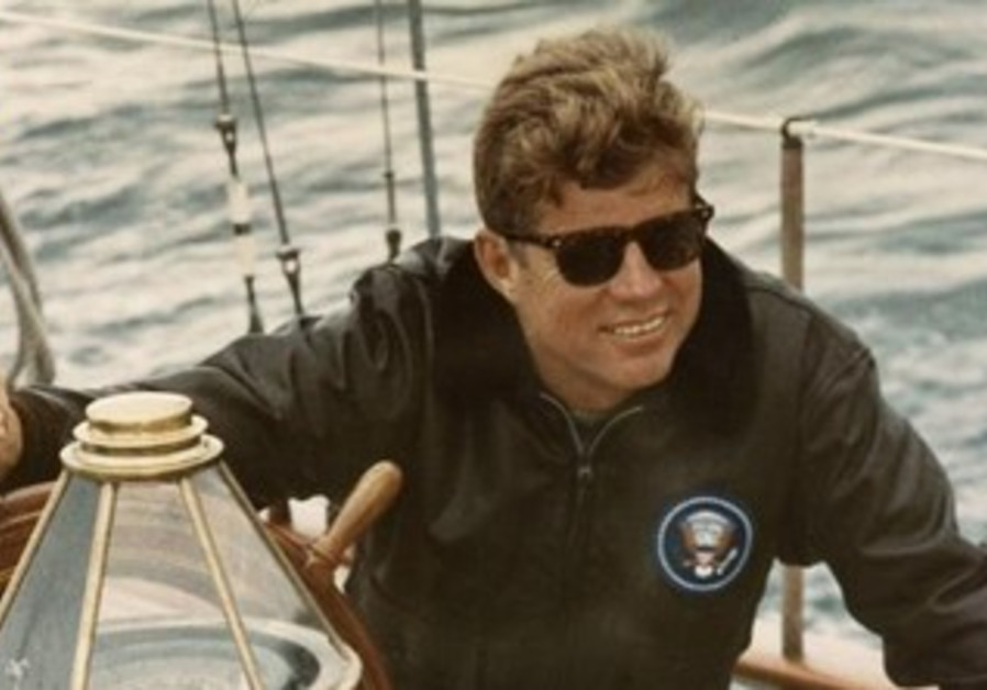 Former United States President John F. Kennedy