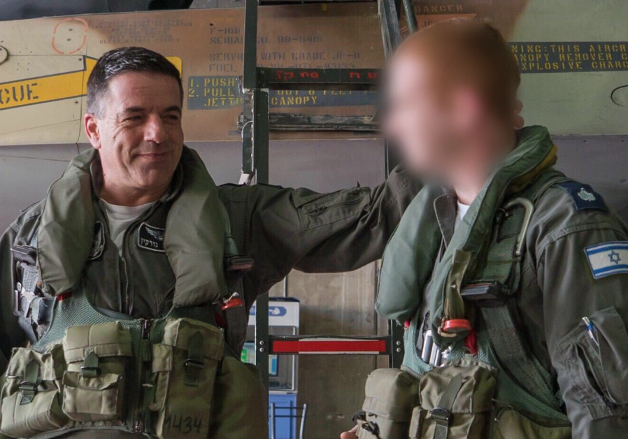 Injured navigator returns to service flying with IAF Chief Major General Amikam Norkin / IDF SPOKESMAN’S UNIT