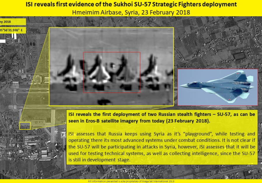 Stealth Russian fighter jets deployed to Syria