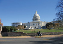 The most conspicuous object seen from all parts of the city is the Capitol Building crowned by a bro