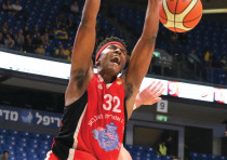 Hapoel Gilbo a/Galil center Zach LeDay