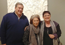 FROM LEFT: Udi and Dina Recanati with Ruthie Ofek.