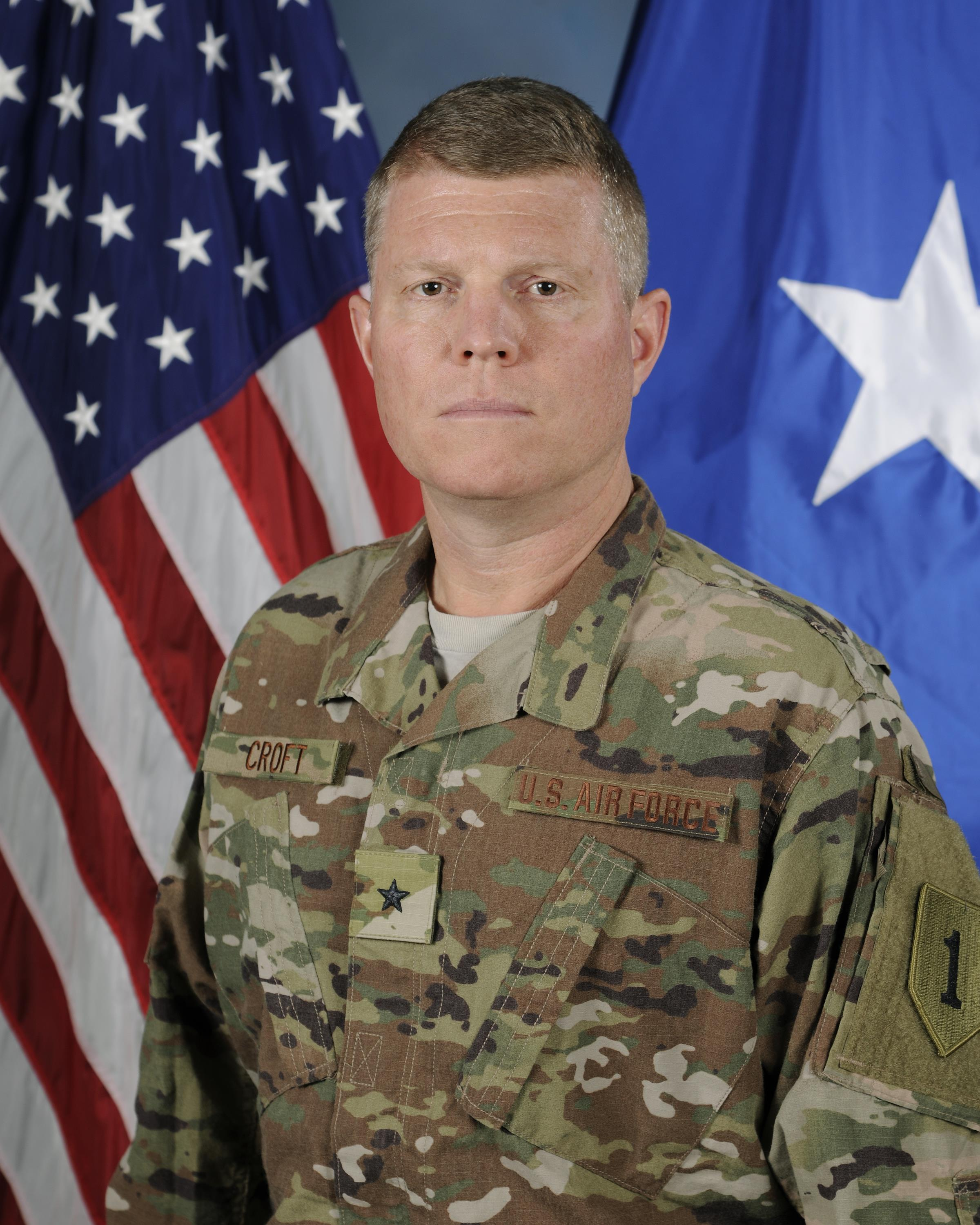Brig. Gen. Andrew A. Croft is the deputy commanding general of the US-led coalition against ISIS in Iraq (Credit: US Air Force)