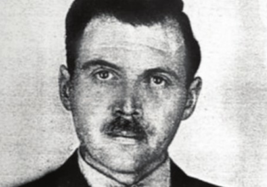 A photo of Josef Mengele taken by a police