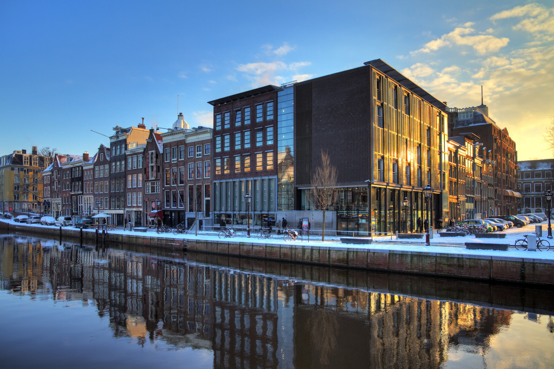 The Anne Frank House and Holocaust Museum in Amsterdam, the most popular site on WJT (Credit: Dennis van de Water via Shutterstock)