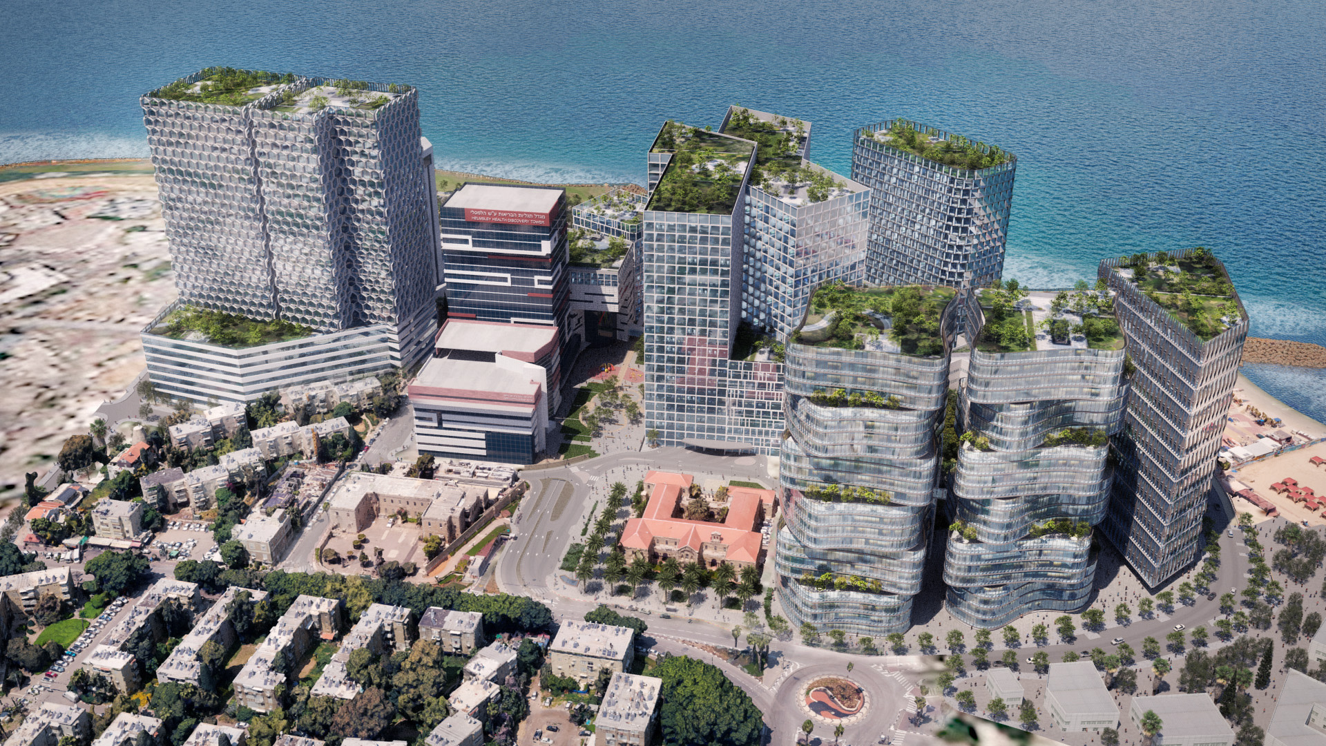 Imaging of the future Rambam Health Care Campus (Credit: Totem Imaging and Animation Ltd)