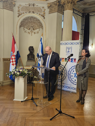 The Israeli ambassador to Croatia Gary Koren. Credit - Embassy of Israel in Croatia