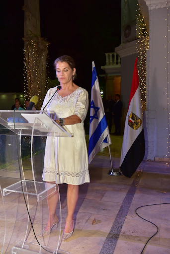 Ambassador Amira Oron. Credit - ISRAELI EMBASSY IN EGYPT
