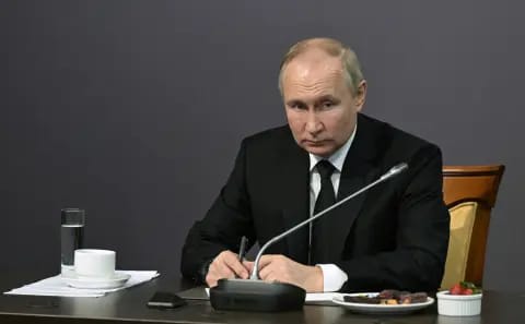 Does Putin actually have a double? Credit: Sputnik/Ilya Pitalyov/Pool
