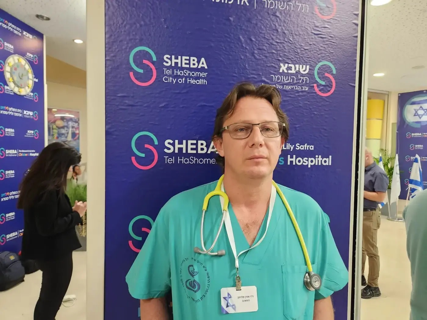 Dr. Oren Feldman, Director of the Pediatric Ward at Sheba Hospital, Safra Children's Hospital (Credit: Erez Harel)
