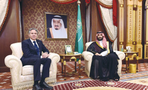  SAUDI CROWN Prince Mohammed bin Salman meets with US Secretary of State Antony Blinken in Jeddah, earlier this year. Washington and Riyadh need the peace accord as much or more than Israel does right now, the writer argues. 