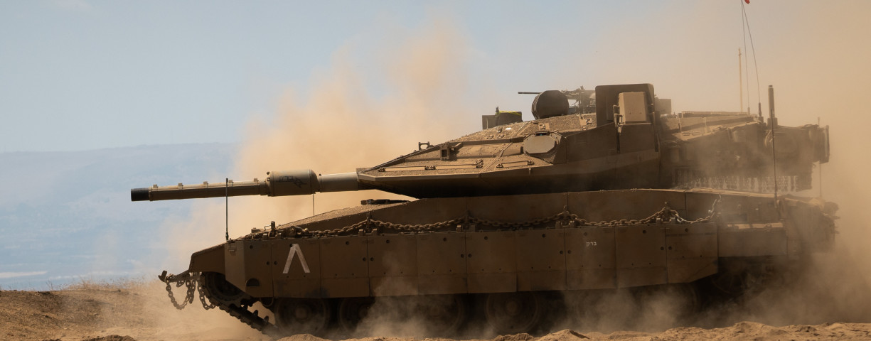  The new Israeli "Barak" tank.