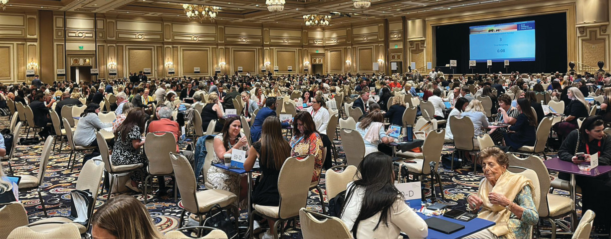  THE VIRTUOSO TRAVEL convention 2023 in Las Vegas, the ‘fashion week ‘of luxury tourism.