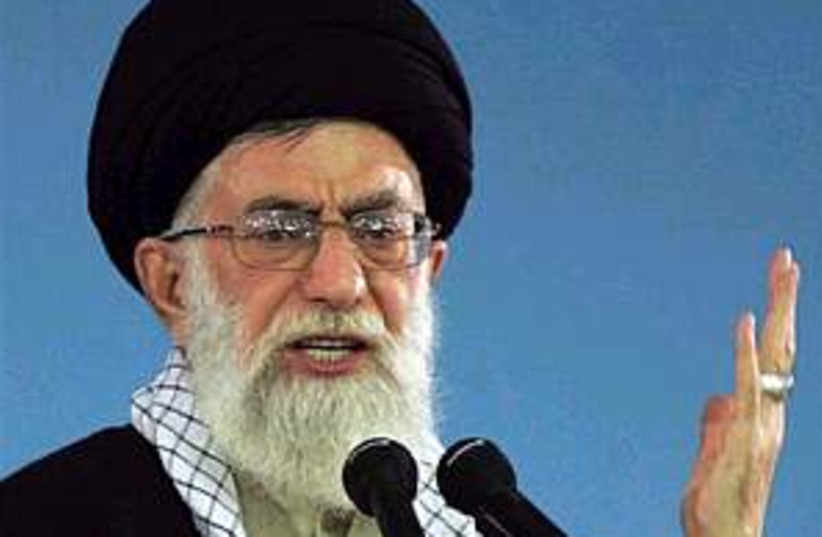 iran ayatollah khameini  (photo credit: AP)