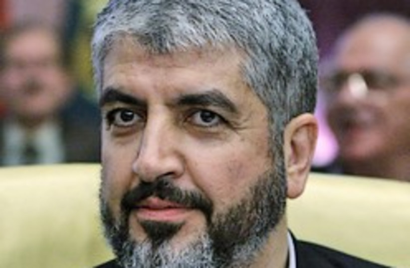 HAMAS LEADER Khaled Mashaal. Would the Foreign Aff (photo credit: AP)