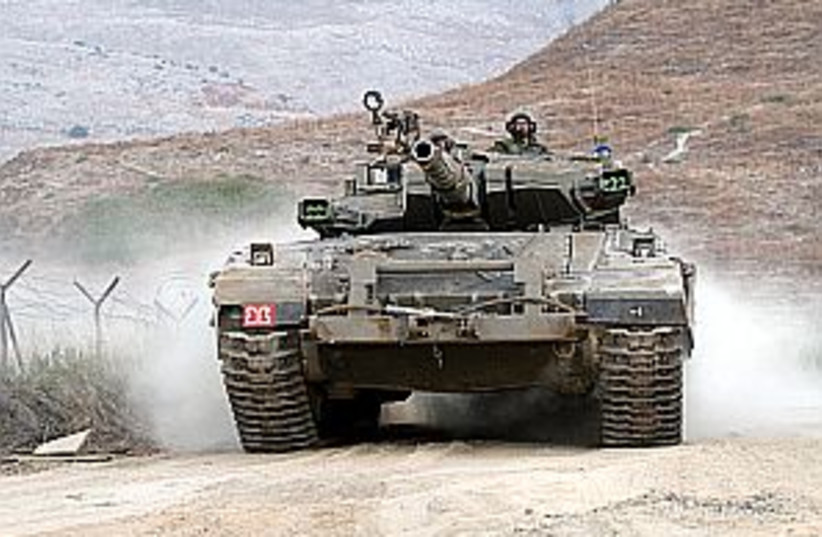 idf tank lebanon 298.88 (photo credit: Ariel Jerozolimski [file])