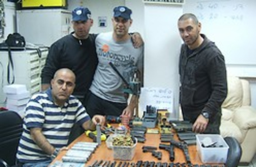 gun silencer factory 248.88 (photo credit: Israel Police)