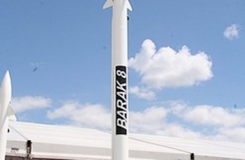 Barak 8 missile 248.88 (photo credit: Georges Seguin )