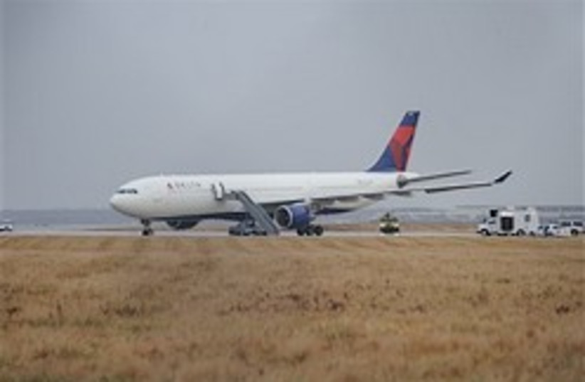 Delta airplane terror attempt 248.88 AP (photo credit: )