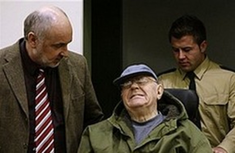 Accused Nazi death camp guard John Demjanjuk. (photo credit: AP)