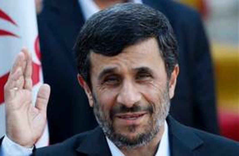 Iranian President Mahmoud Ahmadinejad (photo credit: AP)