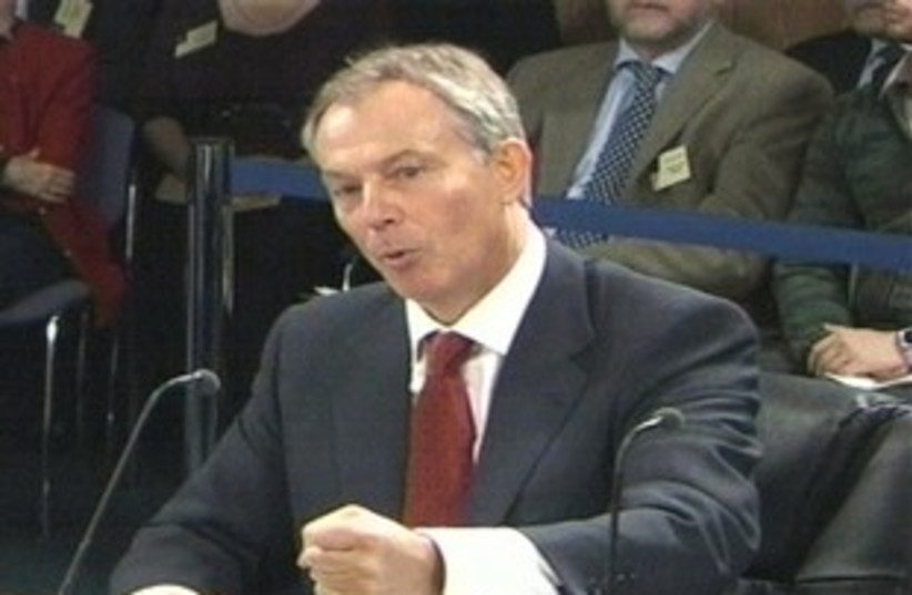 Tony Blair (photo credit: AP)