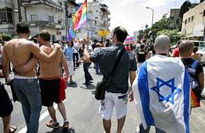 gay pride tel aviv (photo credit: AP)