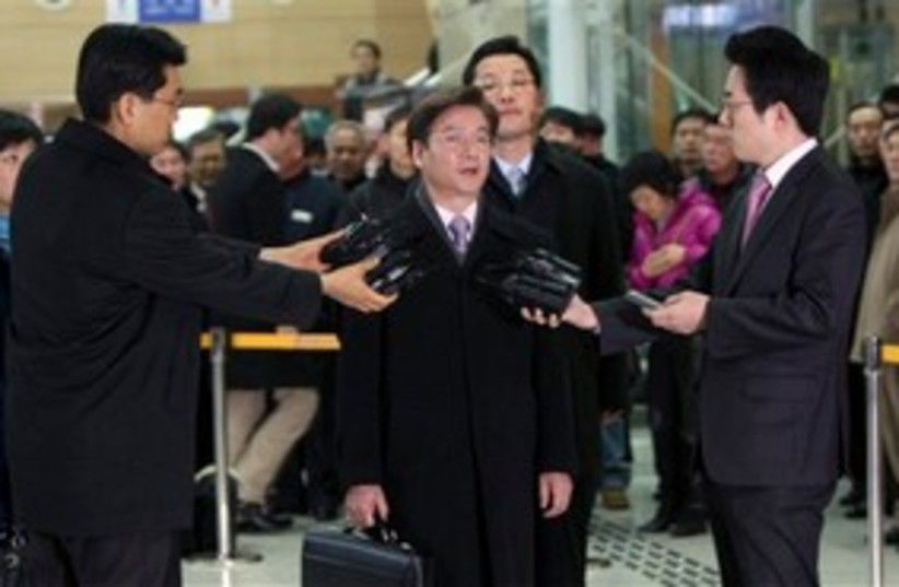 south korean diplomat (photo credit: Associated Press)