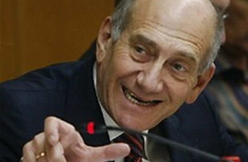 Ehud Olmert 311 AP (photo credit: AP)