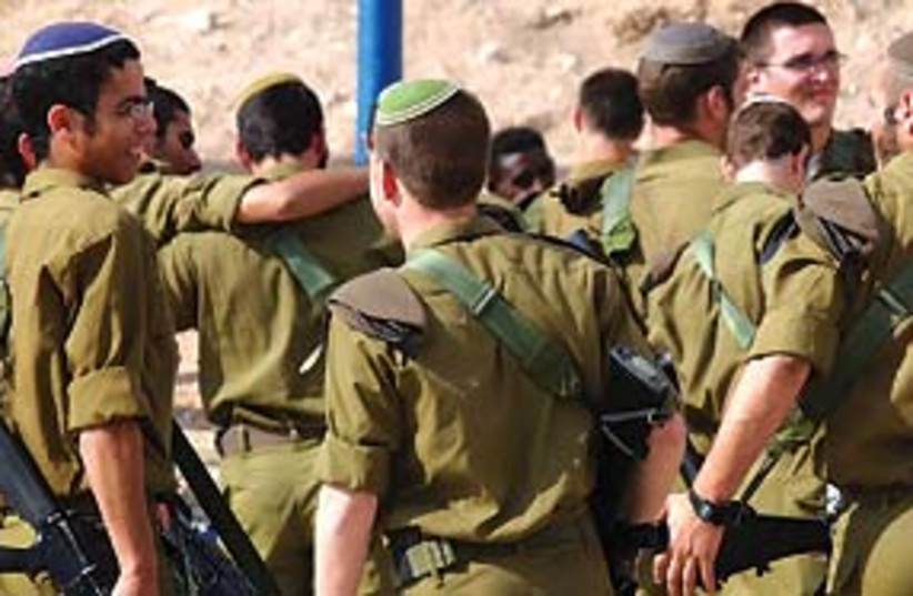 IDF troops 311 (photo credit: Ariel Jerozolimski)