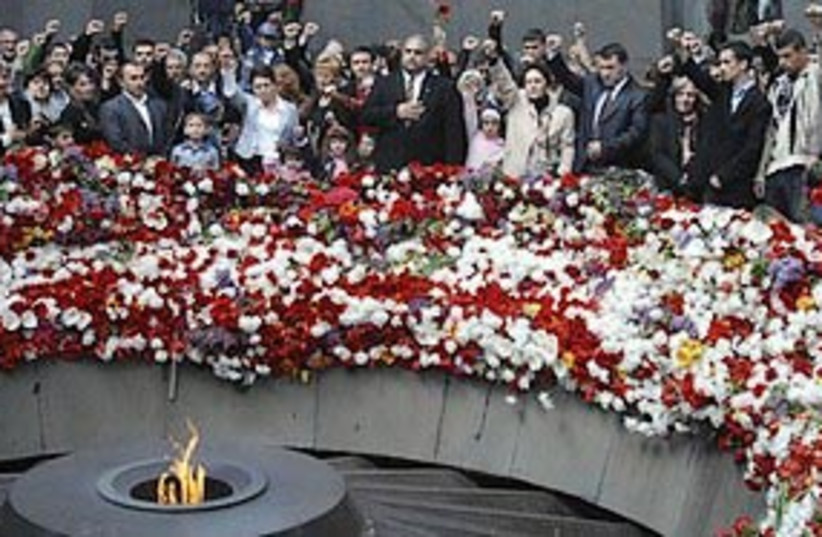 armenian genocide 311 (photo credit: ASSOCIATED PRESS)