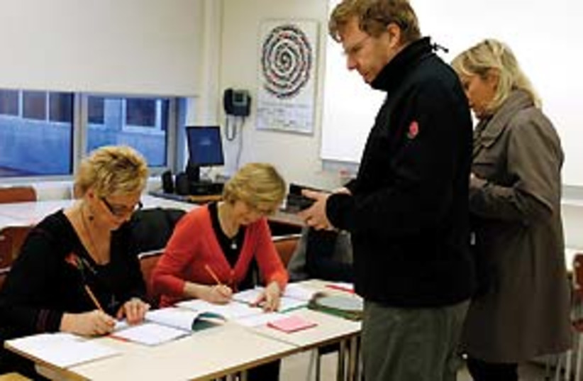 Iceland elections 311 (photo credit: Associated Press)