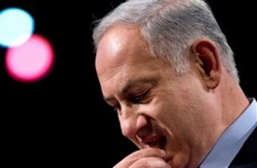 Netanyahu at AIPAC 311 (photo credit: Associated Press)