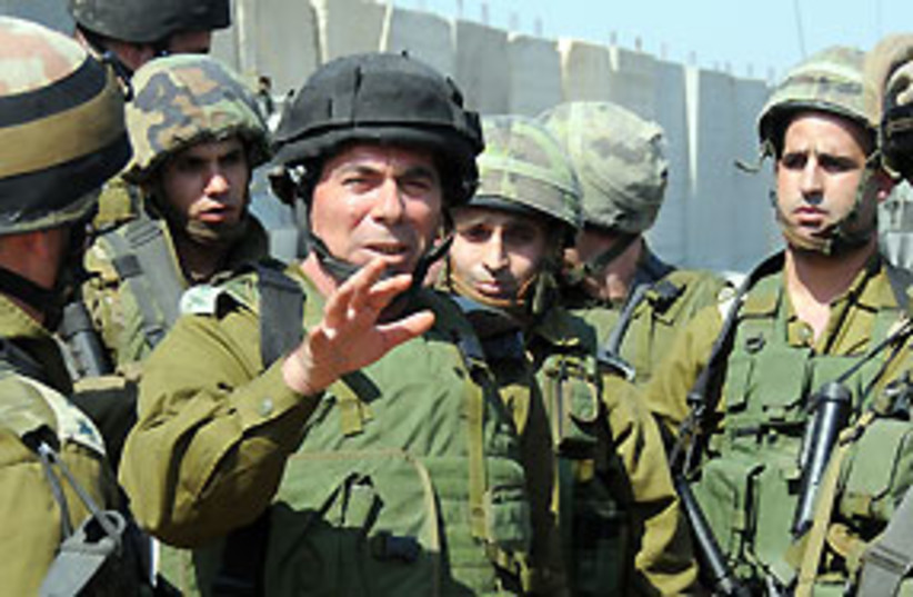 Ashkenazi Uniform 311 (photo credit: IDF Spokesperson)