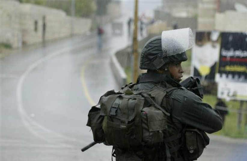 IDF soldier (photo credit: AP)