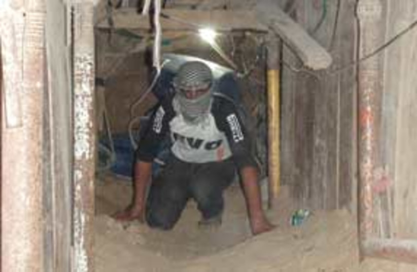 Gaza smuggling tunnel 311 (photo credit: Ashley Bates)