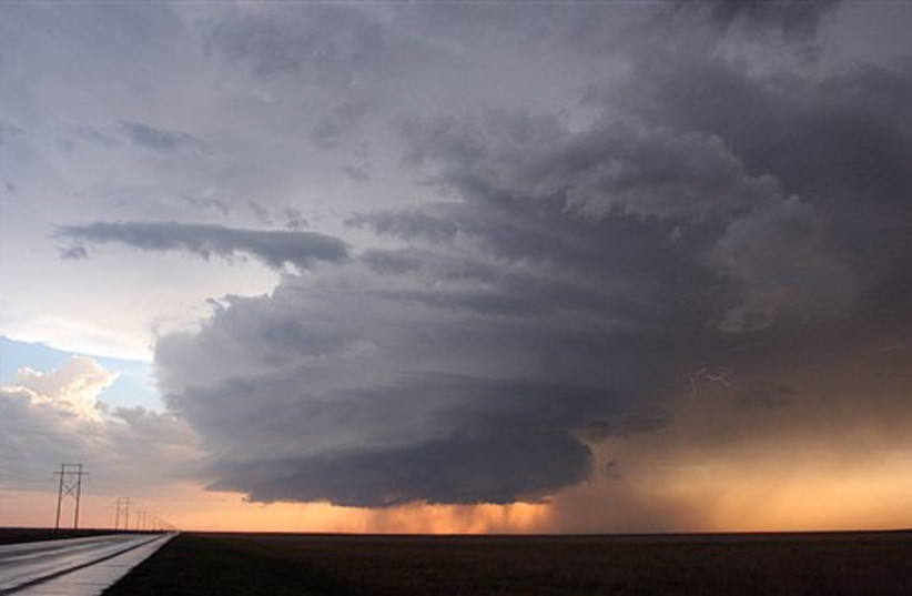 Oklahoma storm (photo credit: AP)