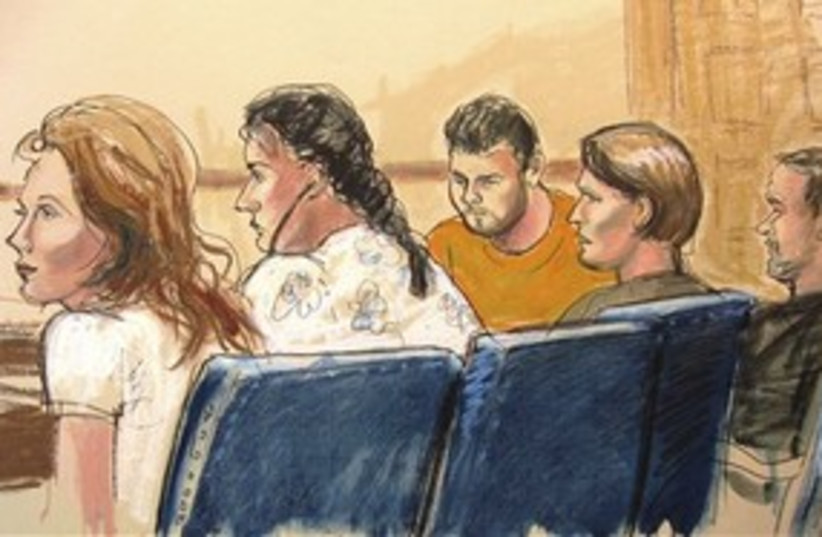 Russian spy suspects in court 311 AP (photo credit: Associated Press)