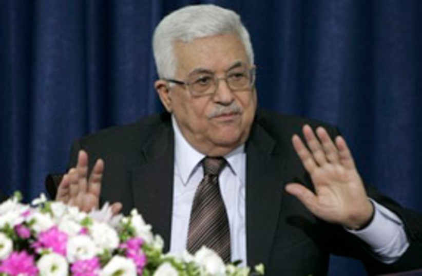 Mahmoud Abbas what 311 (photo credit: Associated Press)