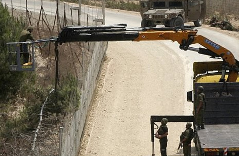 Israel Lebanon border clash 465 for gallery 1 (photo credit: Associated Press)