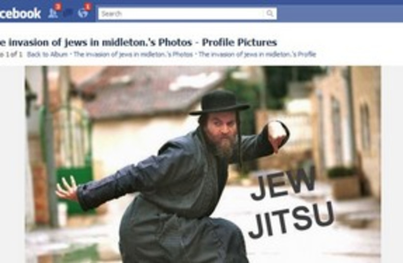 311_facebook antisemtism (photo credit: Screenshot.)