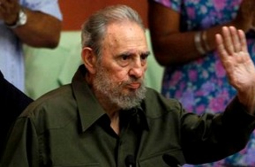 Fidel Castro 311 (photo credit: Associated Press)