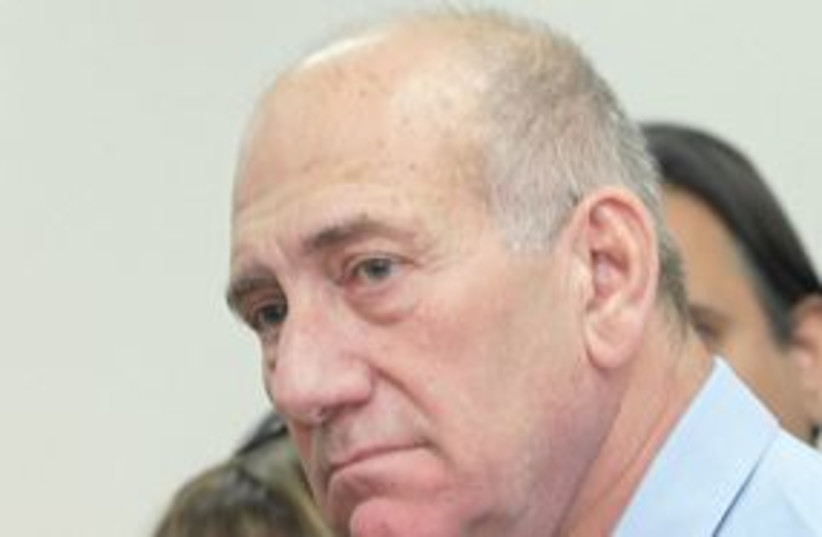 Ehud Olmert (photo credit: Ariel Jerozolimski)