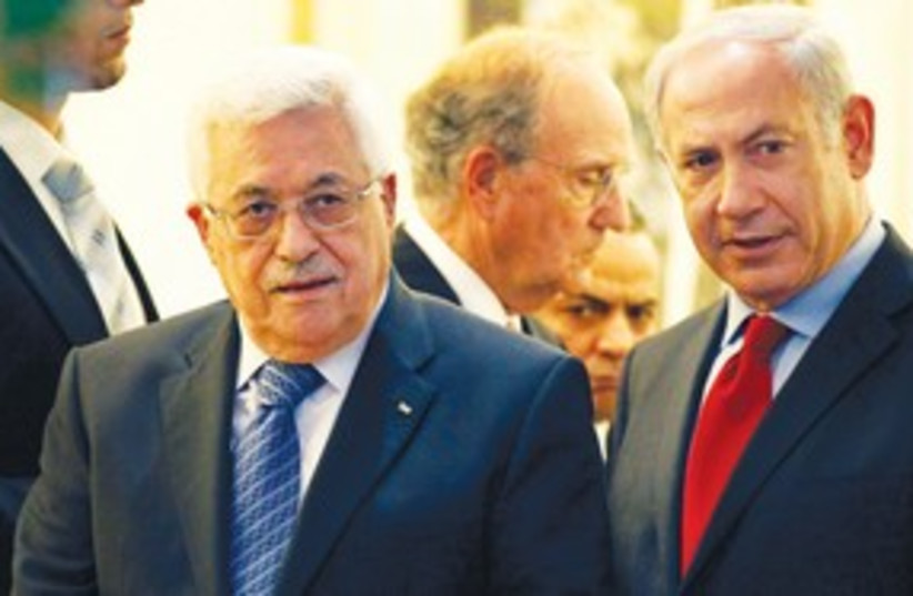 Netanyahu Abbas 311 AP (photo credit: Associated Press)
