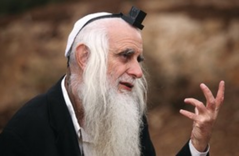Rabbi Menahem Froman 311 (photo credit: Marc Israel Sellem)