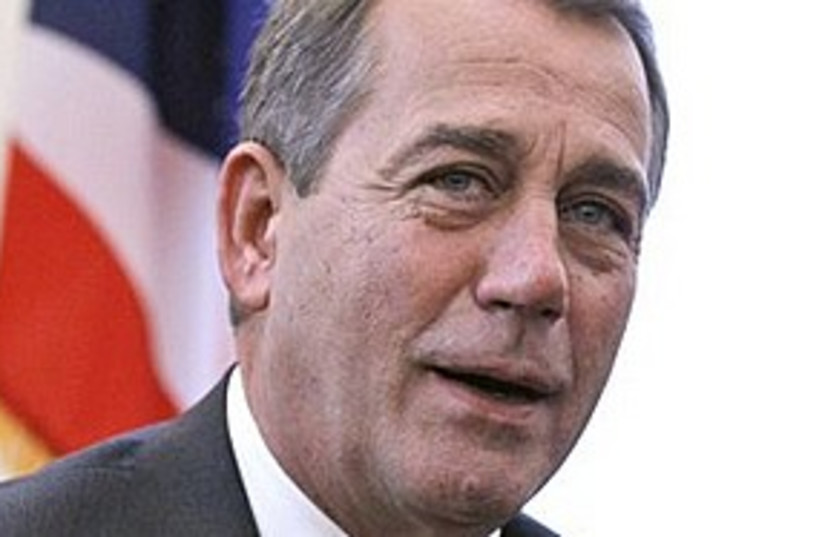 John Boehner 311 AP (photo credit: Associated Press)