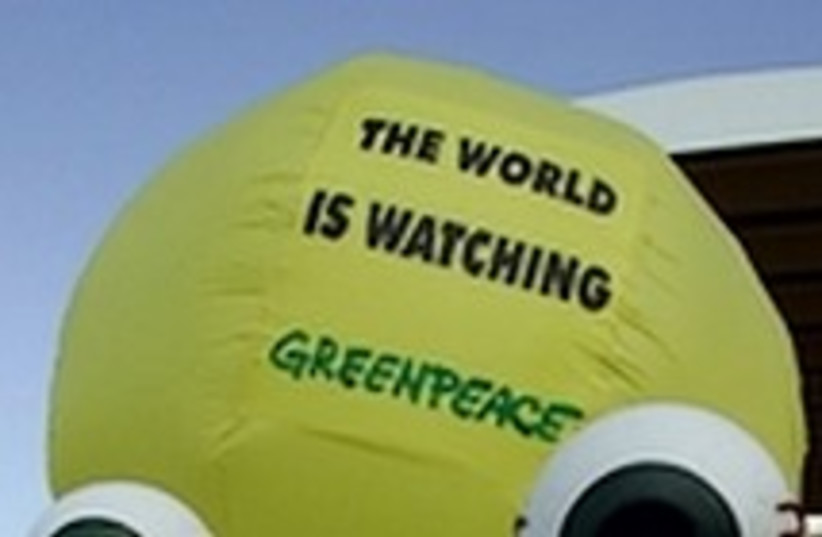 Greenpeace activists-224 (photo credit: )
