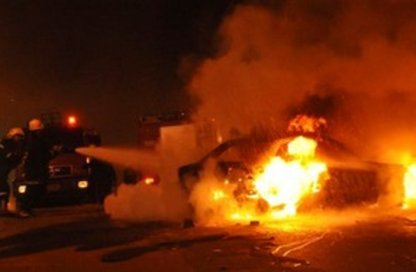 Car Bomb Egypt 311 (photo credit: Associated Press)