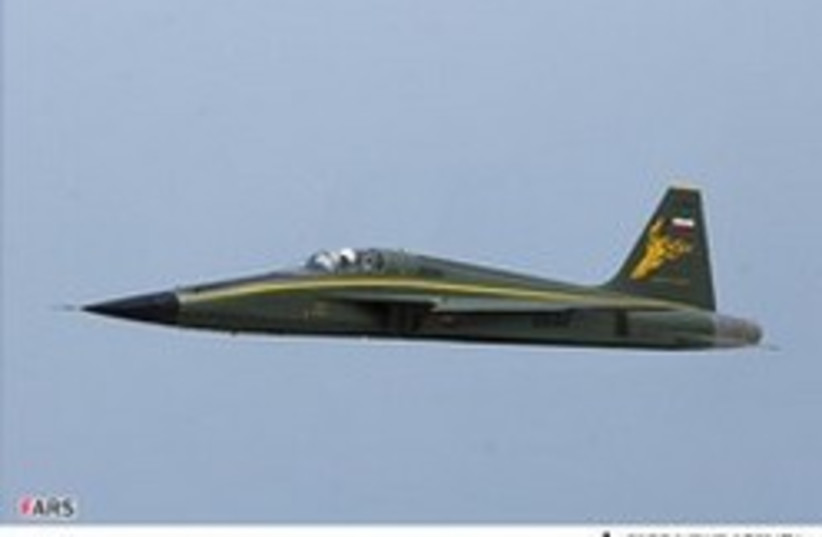 Iranian fighter jet 248.88 (photo credit: Fars News Agency)